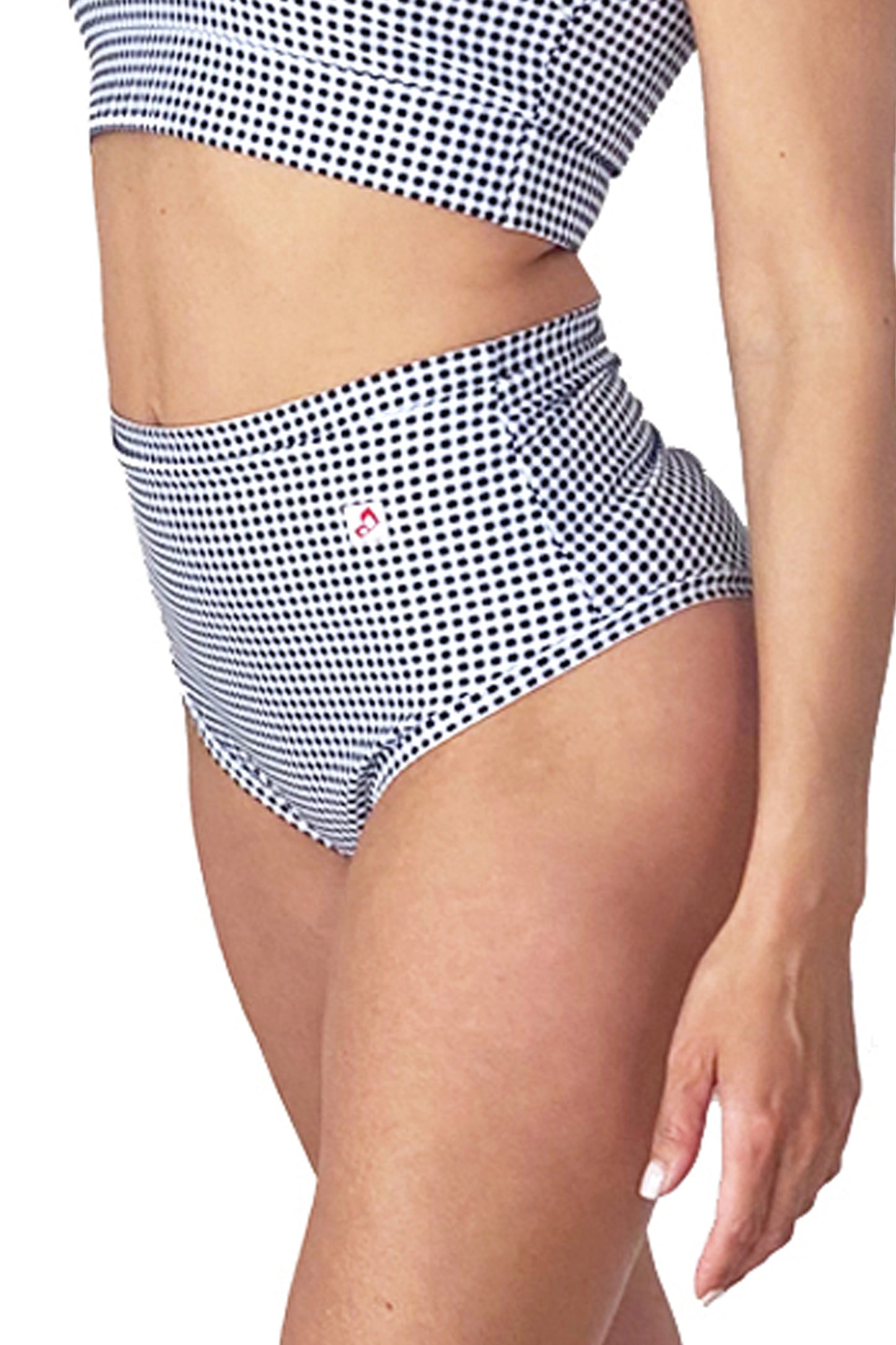 Culotte Secretary imprimé Vichy