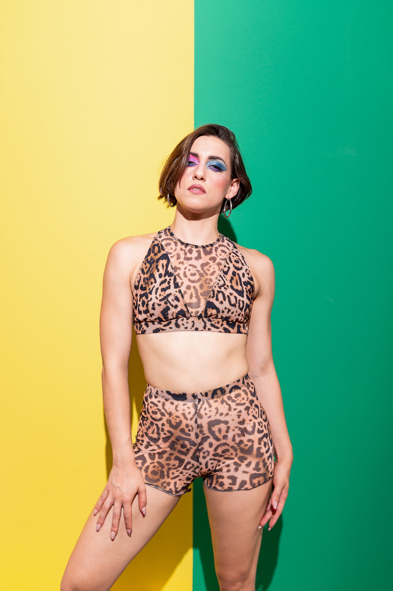 Triangle Top Leopard